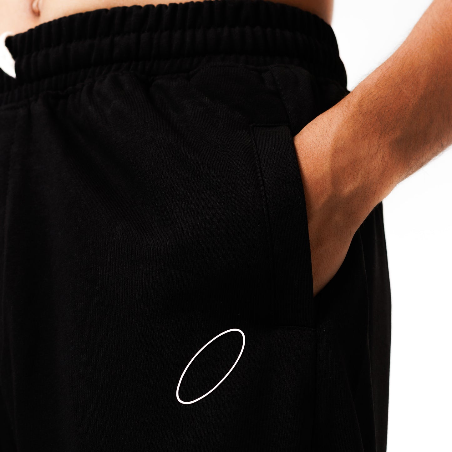Black Straight Sweatpants